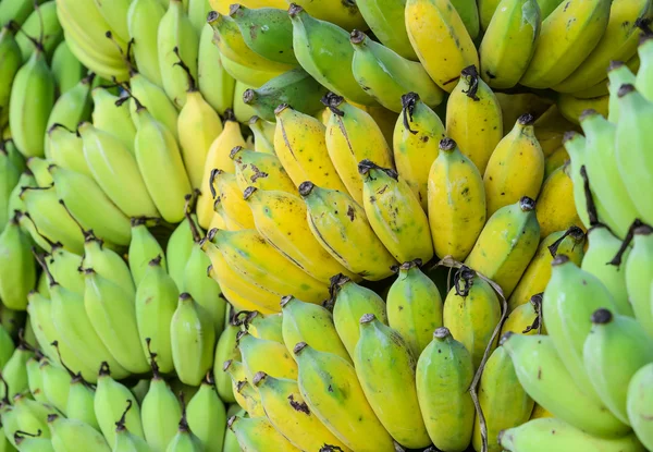 Reife Bananenfrucht Hintergrund — Stockfoto