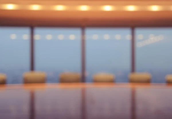 Blurred conference room for background — Stock Photo, Image