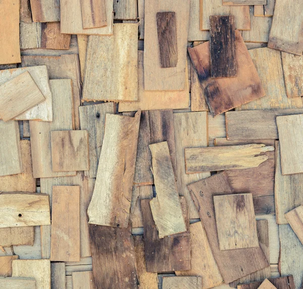 Scrap wooden wall texture background — Stock Photo, Image