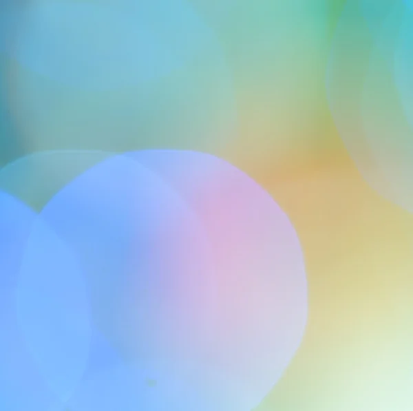 Abstracte koele kleur bokeh achtergrond — Stockfoto