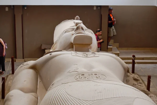Estátua Ramsés Museu Livre Mênfis Egito — Fotografia de Stock
