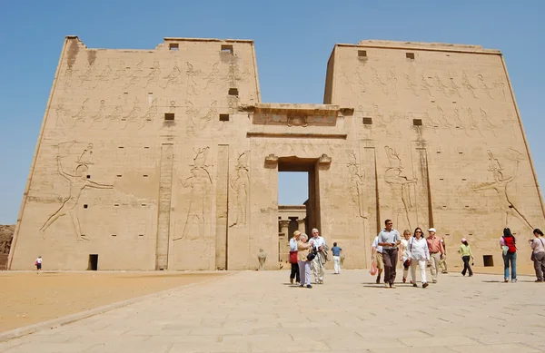 Edfu Temple in Edfu, Egypt — Stock Photo, Image