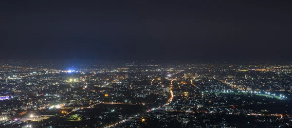 タイ ・ チェンマイ市の空撮 — ストック写真