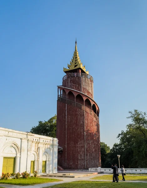 Palácio Real de Mandalay, myanmar — Fotografia de Stock