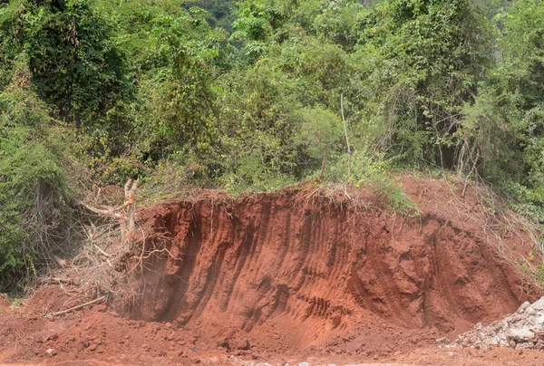 Earth excavation — Stock Photo, Image