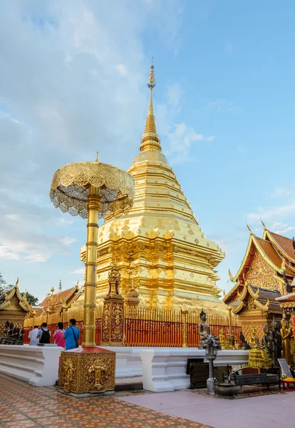 Doi Suthep chrám, mezníkem v Chiang Mai, Thajsko — Stock fotografie