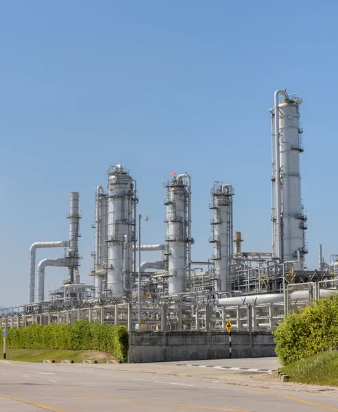 Petrokemiska industrianläggning — Stockfoto