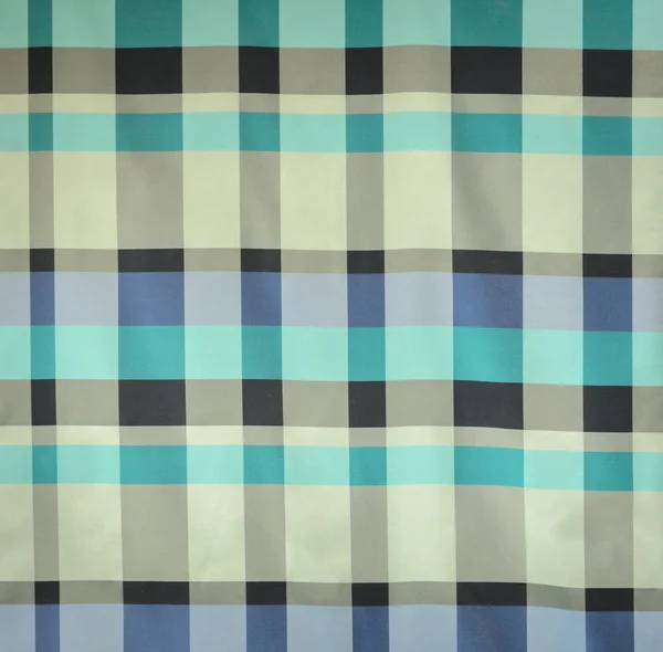 Checkered fabric texture background — Stock Photo, Image