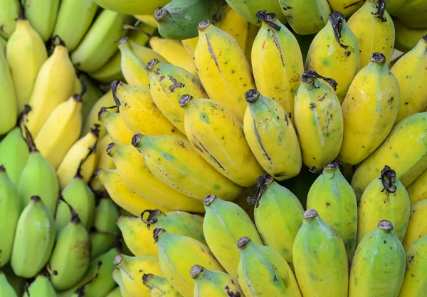 Reife Bananenfrucht Hintergrund — Stockfoto