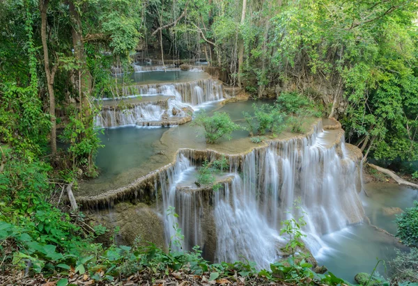 Tropical rainforest waterfall, Thailand — Stock Photo, Image