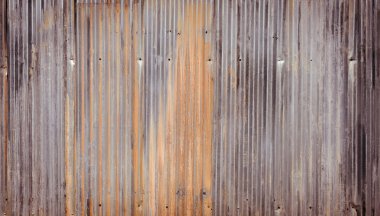 Corrugated metal wall background clipart