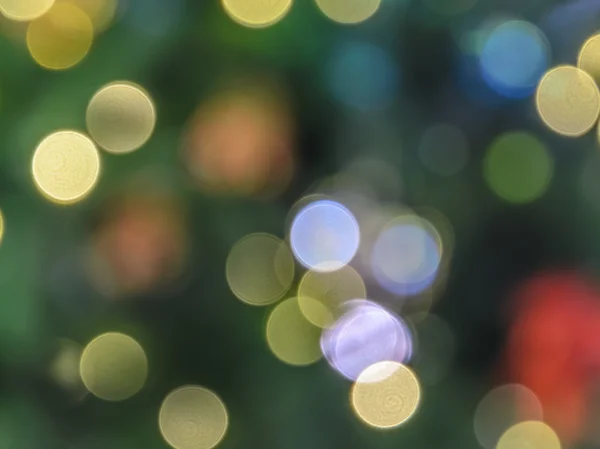 Abstract Christmas lights bokeh background — Stock Photo, Image