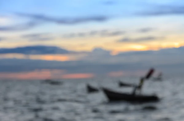 Verschwommen abstrakte Natur Meer Sonnenuntergang Hintergrund — Stockfoto