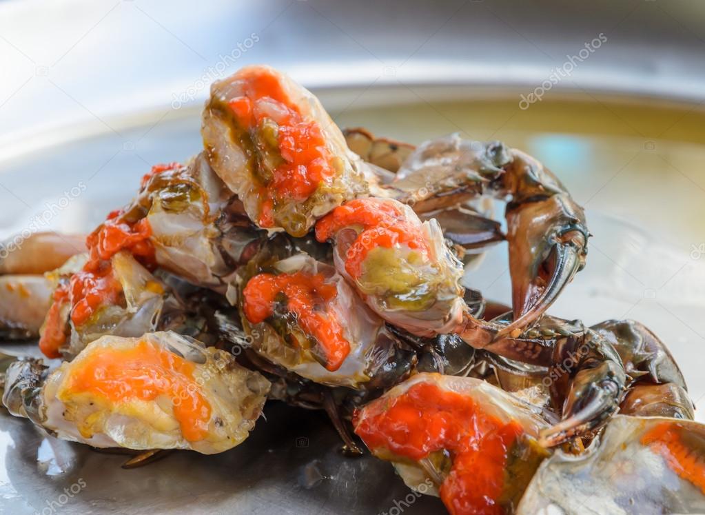 Raw Crab Marinated In Fish Sauce Thai Cuisine Stock Photo Image By C Boonsom