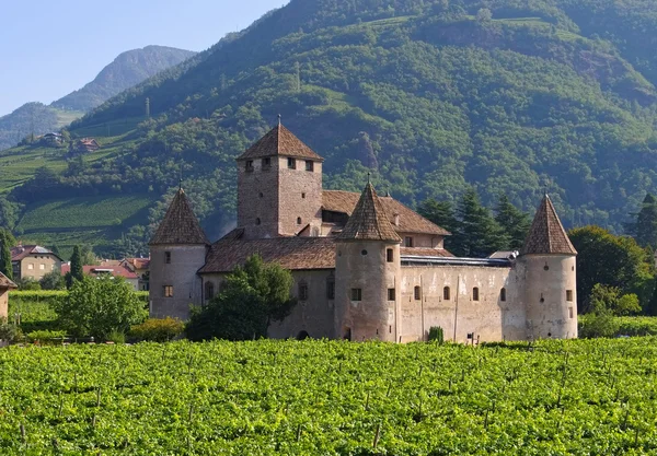 Bolzano, o Castelo de Maretsch — Fotografia de Stock