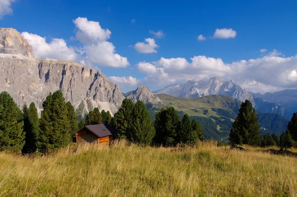 Hora Marmolada v italských Dolomitech — Stock fotografie