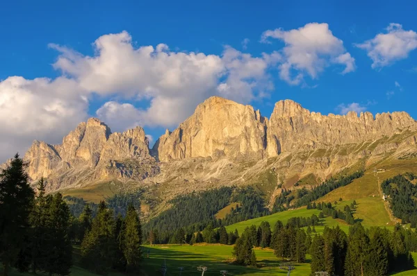 Dolomites에 Rosengarten 그룹 — 스톡 사진