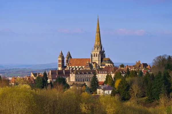 Autun in France, the cathedral — Stock Photo, Image