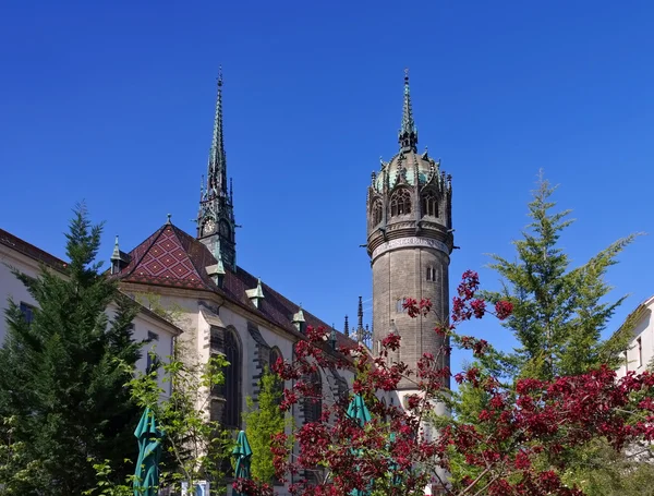 Wittenberg, kostel všech svatých — Stock fotografie