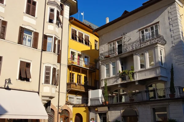 Bolzano, Piazza del grano — Stok fotoğraf