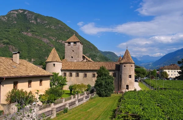 Bolzano, zamek Mareccio — Zdjęcie stockowe