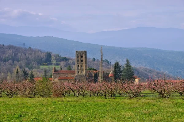 Opatství Saint-Michel-de-Cuxa — Stock fotografie