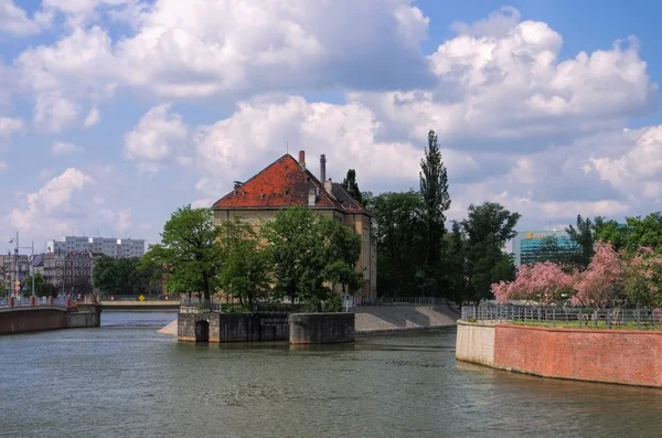 Breslau panorama města — Stock fotografie