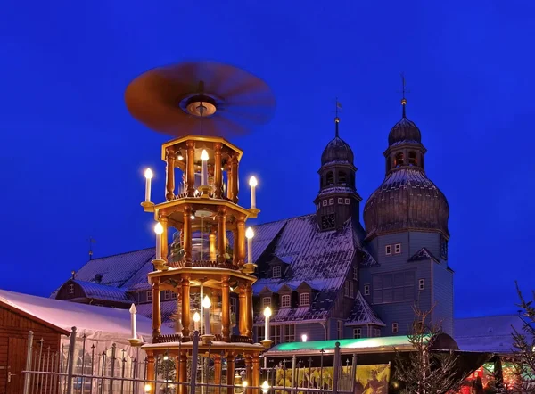 Clausthal-Zellerfeld julmarknad — Stockfoto