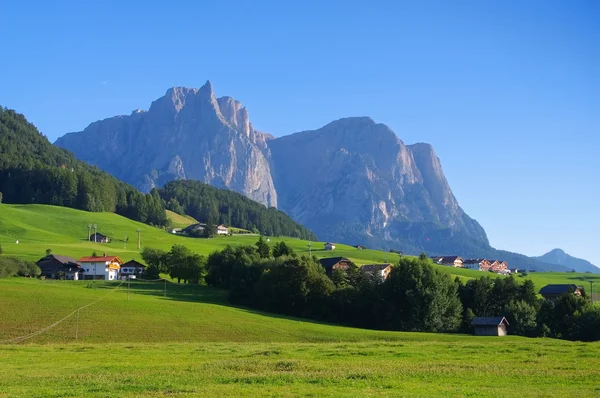 Montagna Schlern in Italia — Foto Stock