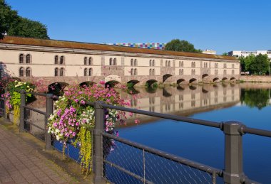 Strazburg, Alsace'deki / daki baraj Vauban