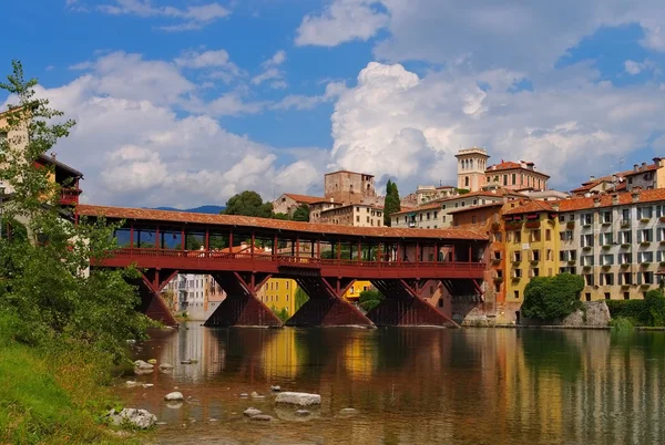 Bassano del Grappa Ponte Vecchio — Fotografia de Stock