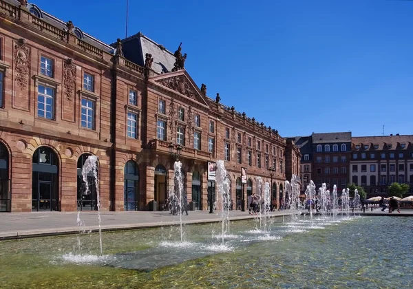 Kleber Square em Strasbourg, Francia — Fotografia de Stock