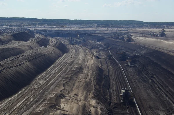 Open pit Welzow — Stock Photo, Image