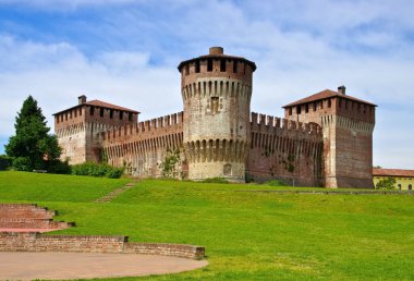 Soncino castle  clipart