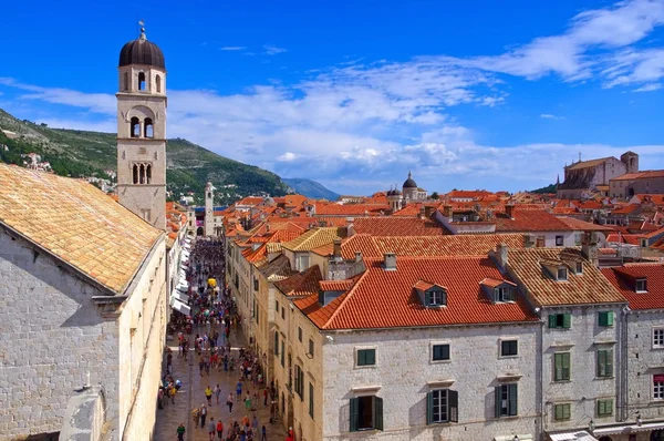 Ντουμπρόβνικ Stradun — Φωτογραφία Αρχείου