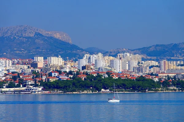 Split nieuwe stad — Stockfoto