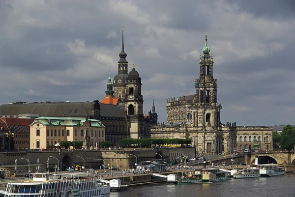 Oude stad van Dresden — Stockfoto