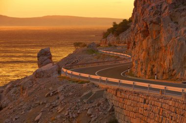 sahil yolu Hırvatistan 