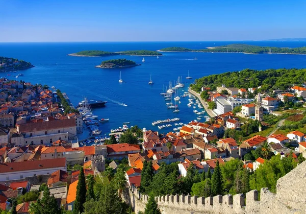 Hvar stad — Stockfoto