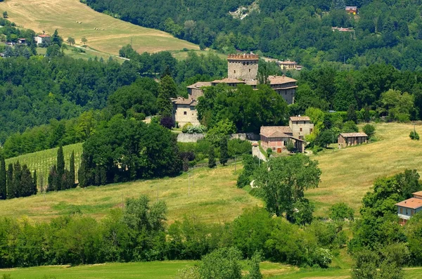 Montechiaro hrad — Stock fotografie