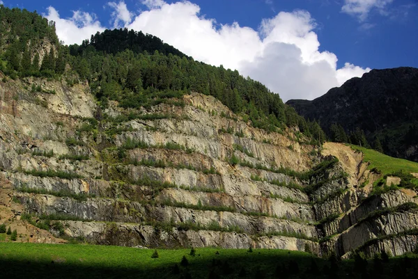 Steinbruch Kaunertal — Stockfoto