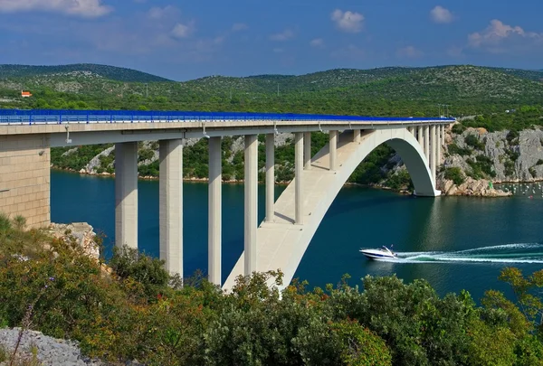 Krka brug — Stockfoto