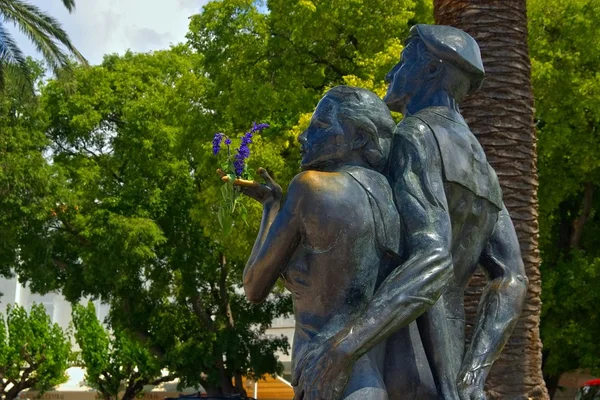 Makarska bronze statue — Stock Photo, Image