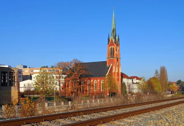 Meißen kerk Sankt Benno — Stockfoto