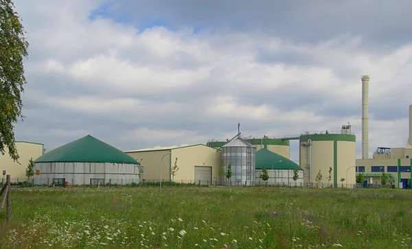 Biogasanläggning — Stockfoto