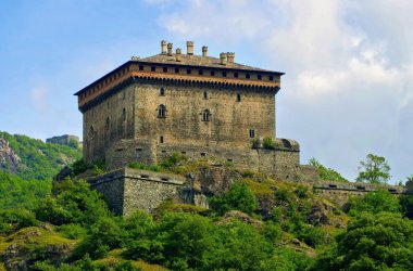 Fortified Verrès Castle