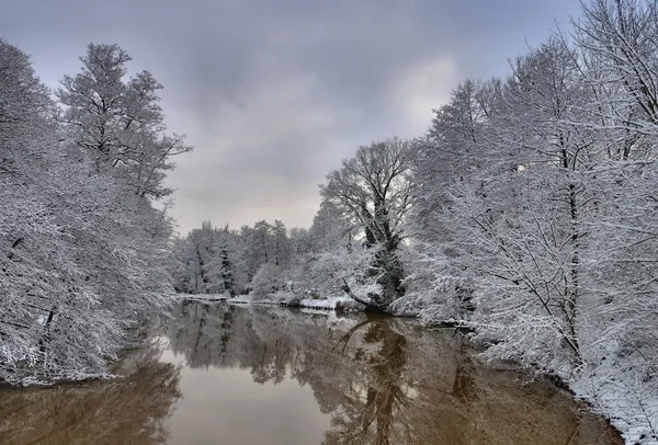 Spremberg nehir Spree — Stok fotoğraf