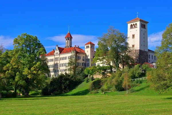 Waldenburg pałacu w Niemczech — Zdjęcie stockowe