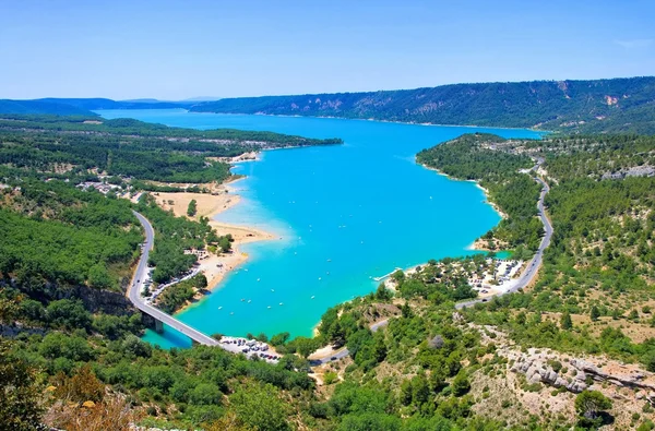 Lac de Sainte-Croix — Stock Photo, Image