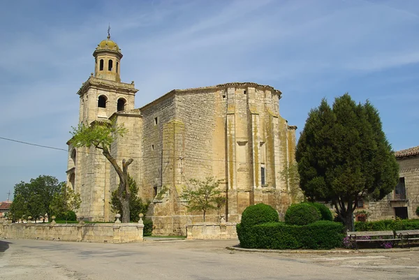 Iglesia de Sasamon en España — Foto de Stock